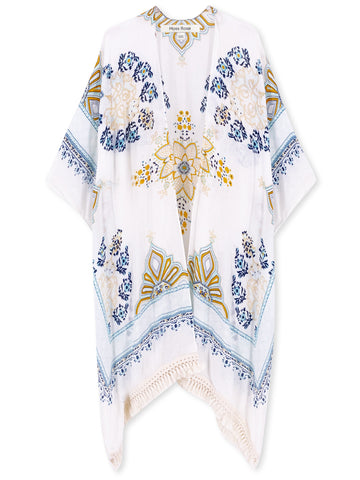 Gisele White Kimono